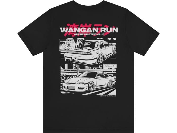 18102 20, Nissan Silvia S14 Wangan Run Shirt