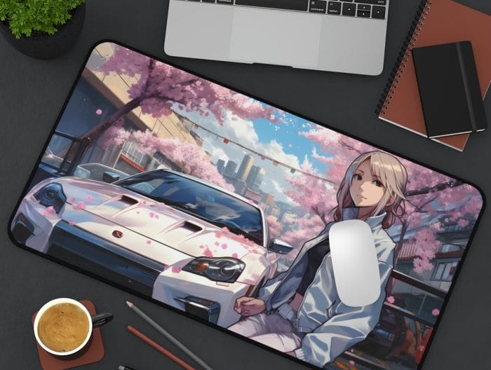 65241 15, Blossoms Mouse Pad