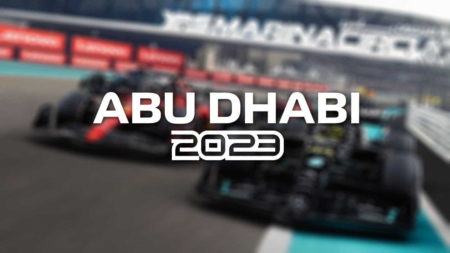 Formula 1 Etihad Airways Abu Dhabi Grand Prix 2023