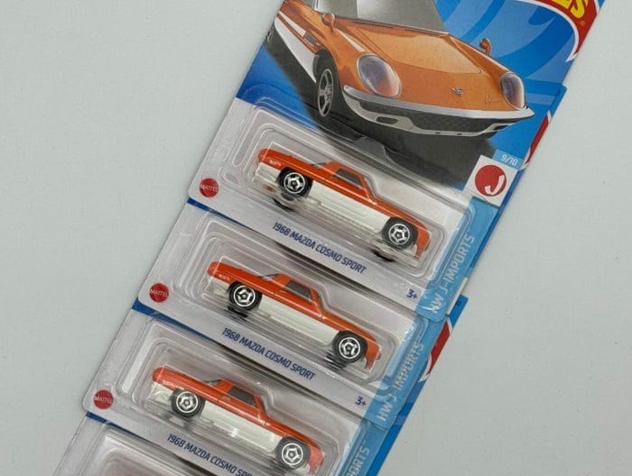 hot wheels, cosmo sport, lot of 4, new